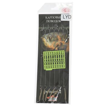 Карповый поводок с крючком SkyFish LYD